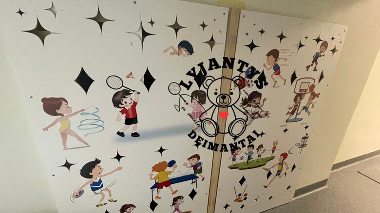 Ugdomasis stendas "Sporto šakos"